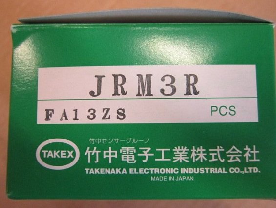 Датчик приближения SEEKA TAKEX TAKENAKA JRM3R FA13ZS 2W 24-240VAC 50-60Hz 24-240VDC IP66