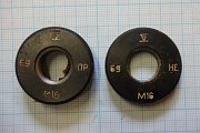 Калибр-кольцо для метрической резьбы М16х2 6g ПР/НЕ комплект