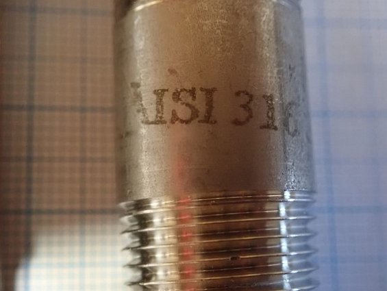 Бочонок К3/8" DN10 AISI316