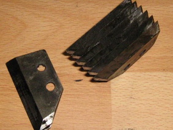Ножи комплект ножей 2шт. для ледоруба производства Воронежсельмаш с диаметром бурения 120мм.