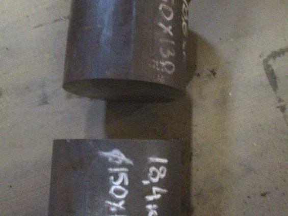Заготовка круг Ф150х130мм сталь-40ХН диаметр-150мм длина-130мм вес-18.4кг-18.6кг