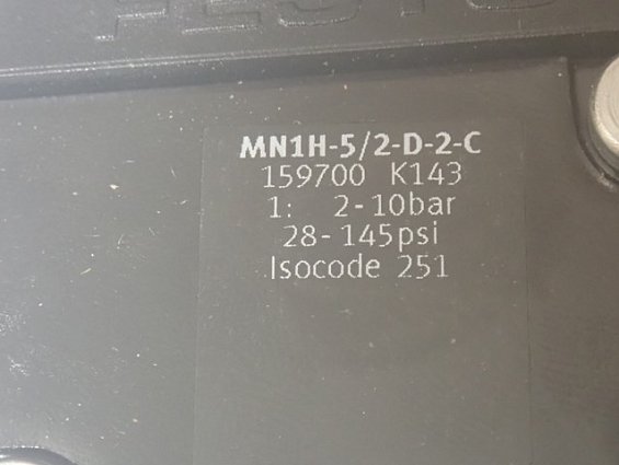 Распределитель FESTO MN1H-5/2-D-2-C 159700 24VDC