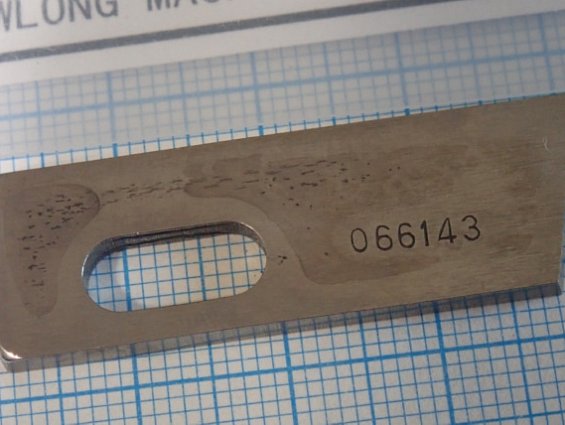 Нож DS-9A NEWLONG 066143 Knife мешкозашивочной машины NewLong DS-9A made in japan