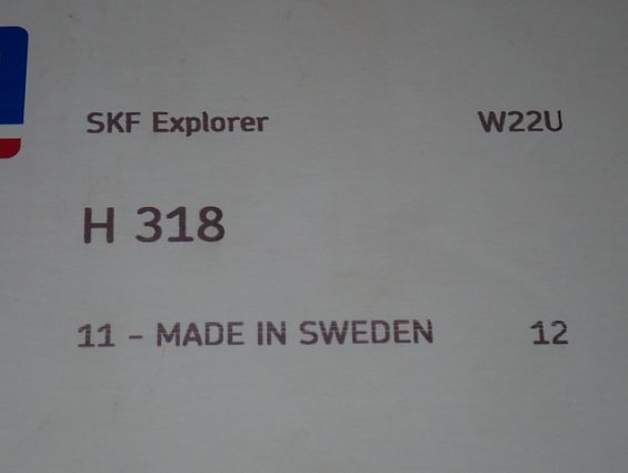 Втулка SKF Explorer H318 11-MADE IN SWEDEN