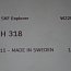 Втулка SKF Explorer H318 11-MADE IN SWEDEN