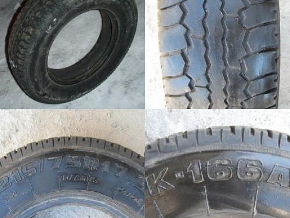 Автошина автопокрышка К-166А 215/75 R17,5 без камеры БУ