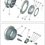 Гайка для колонки EVOLUTION 50003675 Ecrou de colonnette 1800 APR 22 0219 гранулятора EVOLUTION 8250