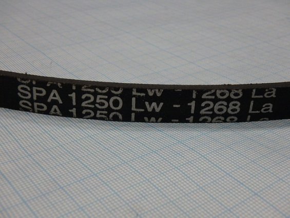 Ремень клиновой SPA 1250Lw 1268La GUFERO RUBBER PRODUCTION ЧЕХИЯ