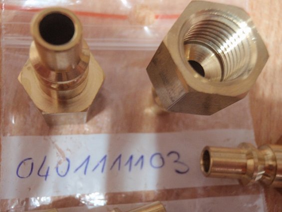 Пневмоштекер mafa соединительный БРС 0401111103 48503 Connector Female Thread R1/4" Type14