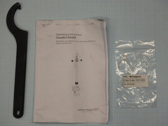 Арматура выдвижная CPA450-1F110 Endress+Hauser Cleanfit W