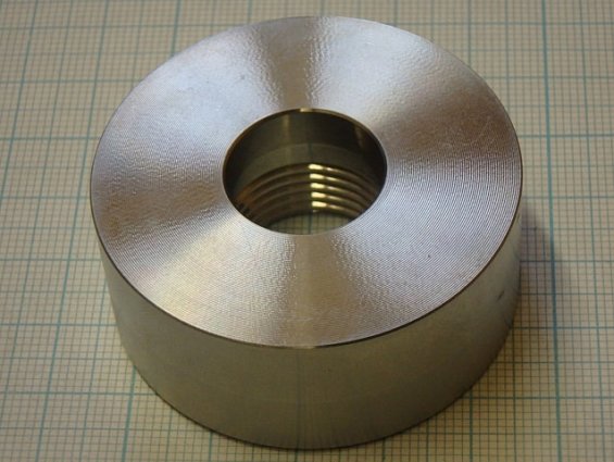 Адаптер вварной G1/2 для датчиков преобразователей давления WIKA КОД ЗАКАЗА 1192299 из нержавеющей с