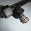 Трубка импульсная стальная тройник вентильного блока L=195мм М22х1.5 Ру160