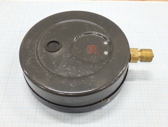 Манометр МП4-У 0-400kgf/cm2 кл.т.1.5 диаметр корпуса Ф160мм IP40 М20х1.5 РШ У2 корпус-сталь