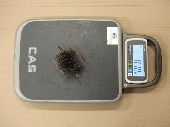 Щетка-ерш стальной Д98х100х140х3.0х0.3мм D98х100х140х3.0х0.3mm диаметр-Ф98мм длина ворса-100мм длина