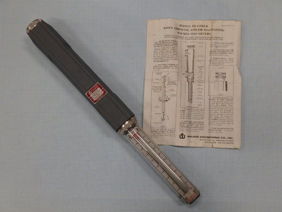 Расходомер газа Waukee flo-meter m-3 203638 DISSOCIATED AMMONIA t=70°F PR=10PSIG S.G.=0.295