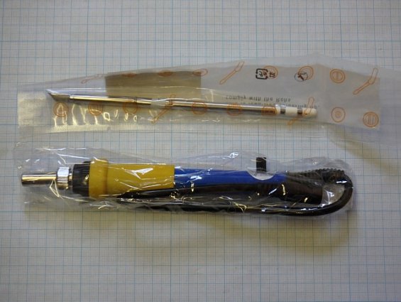 Паяльник T12 SH110A 12-24V 75Вт со съемным жалом и регулировкой температуры