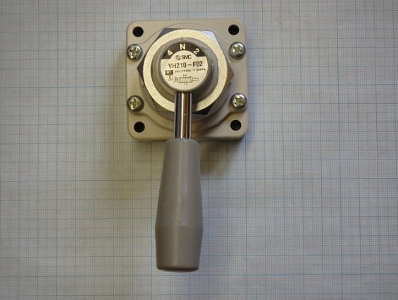 Пневмораспределитель с ручным управлением smc vh210-f02 evha03 G1/4