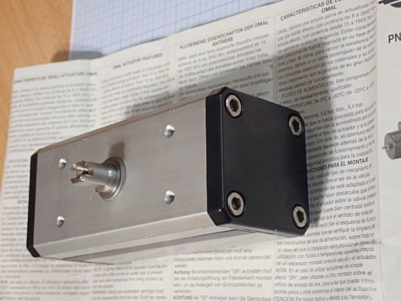 Пневмопривод OMAL DA45 F03-F05 8.4bar +80C