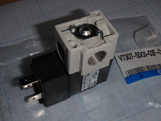 Клапан электропневматический smc Vt307-5D01-02F-Q 24VDC 0-0.7MPa SMC JAPAN