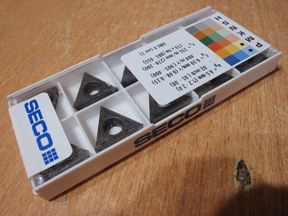 Пластина сменная твердосплавная DURATOMIC tcmt16t302-f1 сплав-tm4000 4781984-001-452 edp-31472