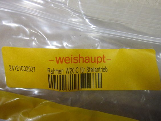 Рама для сервопривода 24121002037 Weishaupt Rahmen W20-C fur Stellantrieb