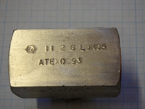 Клапан обратный VYC VY 179-03-015 Ду 1/2" DN15 Ру250 Т=400гр.С муфтовый для пара и жидкостей