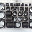 Набор уплотнительных колец из резины 8C 32/419 NBR70 32размера 419шт O-RING ASSORTMENT