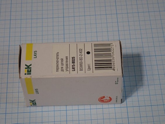 Переключатель iek LAY5-BD25 BSW60-BD-2-K02