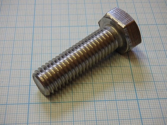 Болт М14х45 A2-70 DIN933 ГОСТ7798 ГОСТ7805-70 ISO4017 из нержавеющей стали c шестигранной головкой п