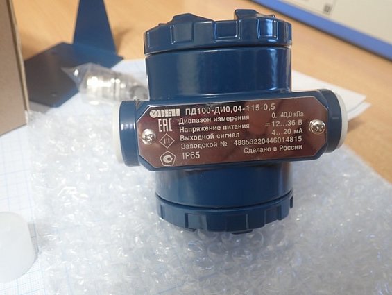 Преобразователь давления ОВЕН ПД100-ДИ0.04-115-0.5 ВХОД:0...40.0кПа ВЫХОД:4...20мА измерительный Преобразователь давления ОВЕН ПД100-ДИ0.04-115-0.5 ВХОД:0...40.0кПа ВЫХОД:4...20мА измерительный