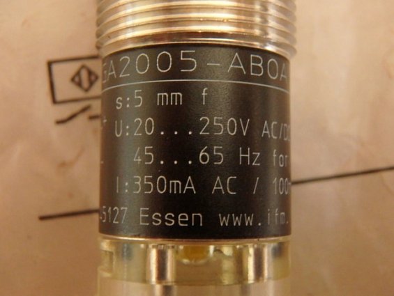 Датчик индуктивный ifm IG0231 IGA2005-ABOA/BS-201-A inductive sensors ifm electronic gmbh