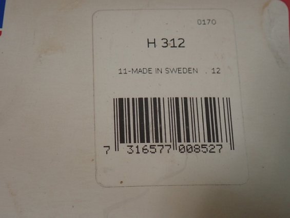 Втулка SKF H312 11-MADE IN SWEDEN