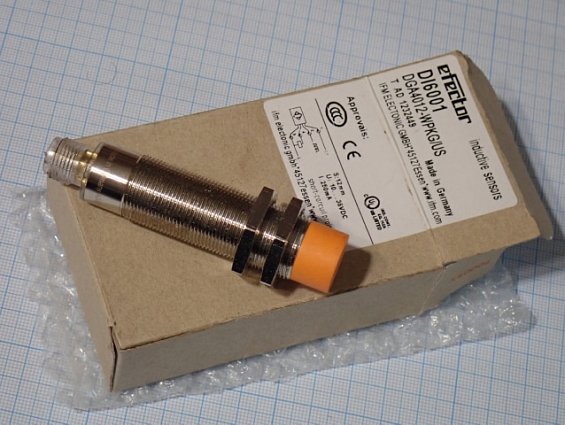 Датчик скорости ifm DI6001 DGA4012-WPKG/US efector 12mm 10...36VDC 250mA Made in Germany