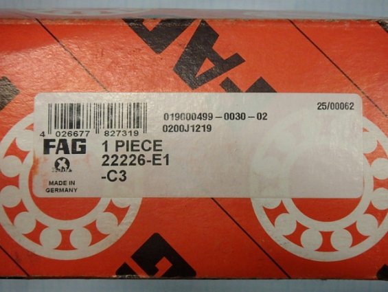 Подшипник FAG 22226-E1-C3 MADE IN GERMANY