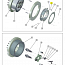 Пружинная шайба Evolution 50000562 W33 пресс гранулятора Promill-1802 1800 1801 EVOLUTION-8250 EVOLU