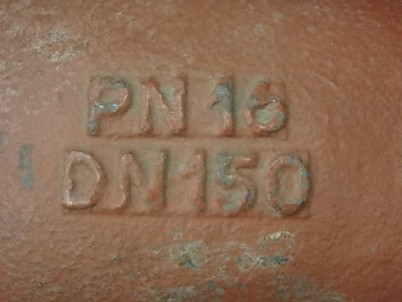 Вентиль чугунный miroux-6050 DN150 PN16 GG-25 температура -20...+300С ROBINET SOUPAPE