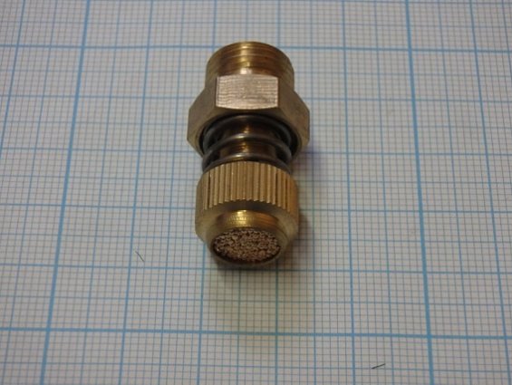 Дроссель пневмоглушитель SVE14 G1/4" ПНЕВМАКС PNEUMAX ИТАЛИЯ