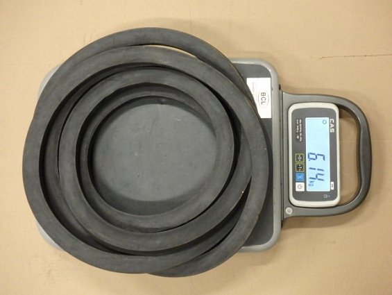 Шнур резиновый квадратного сечения 30х30мм теплостойкий для пара