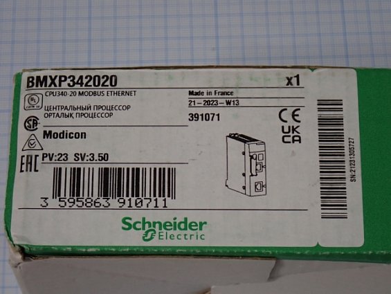 Центральный процессор Schneider Electric BMXP342020 Made in France