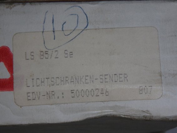 Фотодатчик передатчик Leuze LS85/2S 50000246 LICHTSCHRANKEN-SENDER 24VDC