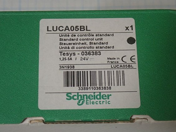 Блок управления стандартный Schneider Electric LUCA05BL