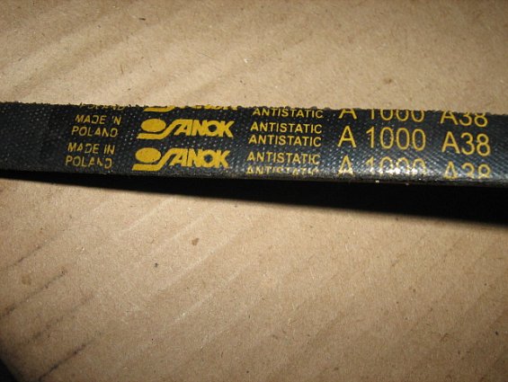 Ремень клиновой A1000 A38 antistatic Stomil Sanok