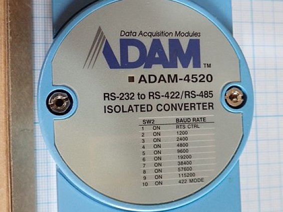 Преобразователь интерфейса ADAM-4520 RS-232 to RS-422/RS-485 ISOLATED CONVERTER