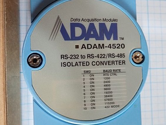 Преобразователь интерфейса ADAM-4520 RS-232 to RS-422/RS-485 ISOLATED CONVERTER