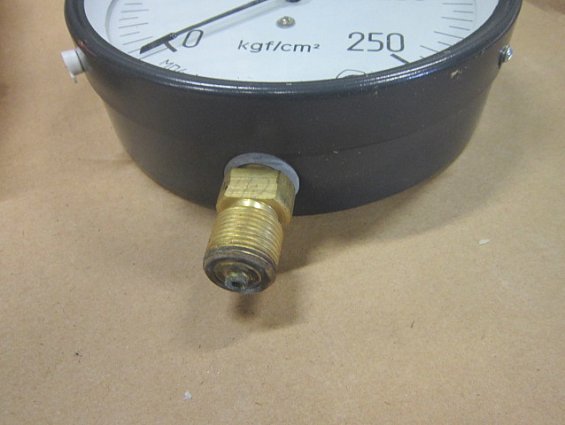 Манометр МП4-У 0-250kgf/cm2 кл.т.1.5 диаметр корпуса Ф160мм IP40 М20х1.5 РШ У2