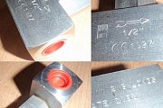 Клапан обратный VYC VY 179-03-015 Ду 1/2" DN15 Ру250 Т=400гр.С муфтовый для пара и жидкостей