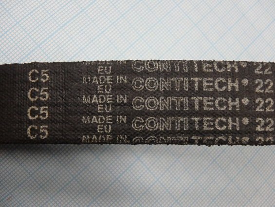 Ремень клиновой 22 х 1750 C 69 C 1810 L=L EL CONTITECH GERMANY ГЕРМАНИЯ