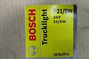 Лампа автомобильная накаливания двухконтактная bosch 24V 21/5W P21/5W BAY15d