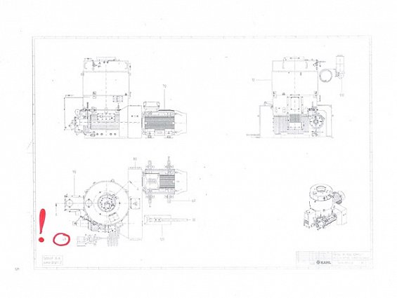 Датчик давления KAHL K6423-0766 908166 гидравлического агрегата