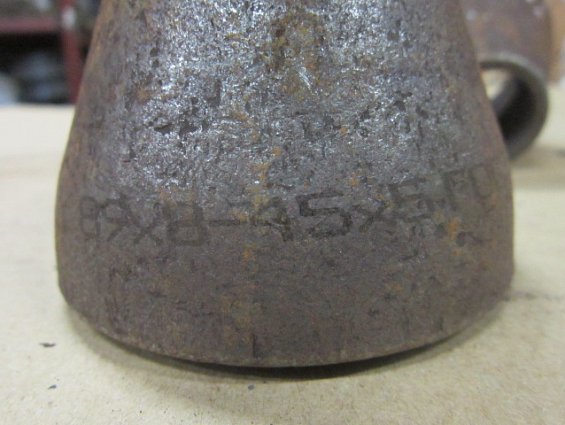 Переход стальной концентрический ПК89х8.0-45х5.0мм Сталь-20